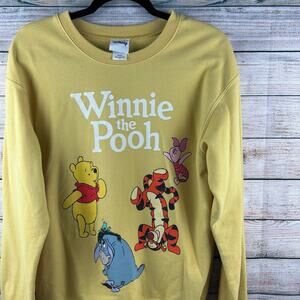 Vintage Y2K 2000s Disney Winnie the Pooh Crewneck Sweater – Size Medium‎
